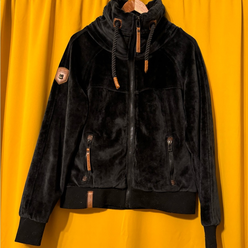 Naketano Women’s Velvet Hoodie Jacket